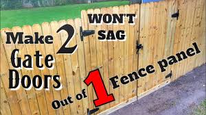 Vinyl fences are also much easier to install, and due to their extreme durability, city fence diy vinyl fences are also backed by a trtansferable lifetime warranty. How To Make A Gate Out Of A Fence Panel 5 Easy Steps