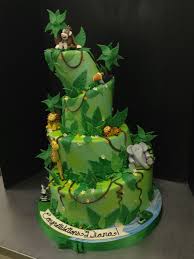 Jungle Cake Gateau Anniversaire Deviantart