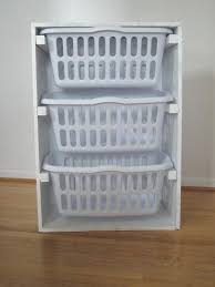 This rolling laundry basket dresser is a great way to organize the laundry room and save yourself a bit of time when doing laundry. Simple And Brilliant Laundry Basket Dresser Laundry Basket Organization Diy Laundry Basket