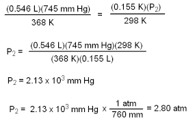 Notice the weird unit on r: The Gas Laws A Boyle S Law Boyle S Law States If The Temperature Of A Gas Sample Is Kept Constant The Volume Of The Sample Will Vary Inversely As The Pressure Varies This Statement Means That If The Pressure Increases The Volume Will Decrease If The
