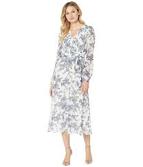 Lauren Ralph Lauren Belted Floral Georgette Dress In 2020 Georgette Dress Dresses Ralph Lauren Dress