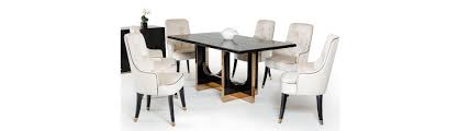 Clear acrylic chairs can make a room feel more spacious. Luxury Dining Room Tables And Chairs