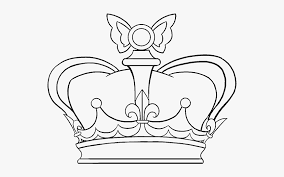 Clip Art In Few Easy Steps - Queens Crown Drawing Easy, Hd Png Download ,  Transparent Png Image - Pngitem