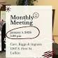 Angelina Co Aggie Moms Monthly Meeting event in Lufkin, TX
