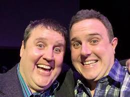 Southport's Peter Kay double snaps selfie with the comedian
