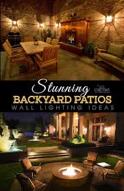 For this diy project, you will need just a few supplies, 4×4 cedar lumber, a saw, drill press, drill bit and tape measure and landscape solar lights. Stunning Patios With Lights Diy Patio Lighting Ideas Craft Mart