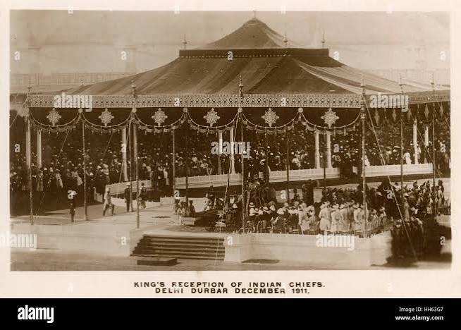 King george v queen mary delhi durbar hi-res stock photography and images - Alamy