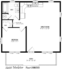 Scopri ricette, idee per la casa, consigli di stile e altre idee da provare. 24 X 30 With 6 X 26 Porch Cabin Floor Plans Small House Floor Plans Log Cabin Floor Plans