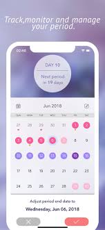 Period Tracker Monthly Cycles Amp Health Fitness Ios Period Tracker Period Tracker App App Template