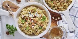 Tous les ingrédients de la recette traditionnelle,revisitée et destructurée dans une version plus légère. Idees Recettes Au Boulgour Marie Claire