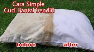 Tentukan terlebih dahulu isian dari bantal yang kamu punya. Serbuk Ajaib Untuk Menghilangkan Jamur Dan Noda Berat Pada Bantal Dan Pakaian Cara Mencuci Bantal Youtube