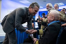 Hegseth Inducts Naval Aviator, Medal of Honor Recipient Into Pentagon Hall of Heroes