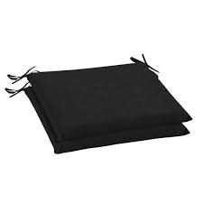 Buy sunbrella patio furniture at macys.com! Home Decorators Collection Oak Cliff 20 X 18 Sunbrella Canvas Black Outdoor Chair Cushion 2 Pack Ah1n266b D9d2 The Home Depot