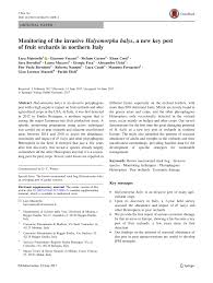 Pdf Monitoring Of The Invasive Halyomorpha Halys A New Key