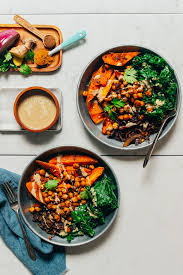 Sheet Pan Meal: Curried Sweet Potato & Chickpeas - Minimalist Baker Recipes