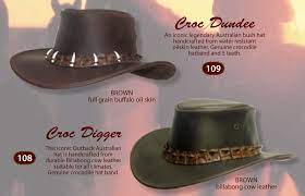 Croc Dundee Croc Digger Coastline Hats By Jacaru Australia Hats Hat Band Crocs