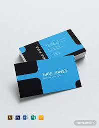 When you are ready to print your business card, buy your design and have unlimited access to your files. Software Developer Business Card Template Free Jpg Illustrator Word Apple Pages Psd Publisher Template Net Business Card Template Design Free Business Card Templates Make Business Cards
