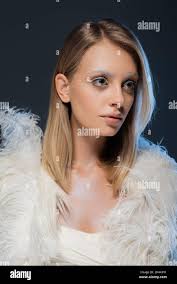 Blonde eyebrows hi-res stock photography and images