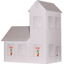 Haus aus papier basteln anleitung vorlage papierhaus. Download Hauser