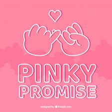 Hand pinky promise concept vector. Free Vector Hand Drawn Pinky Promise Concept