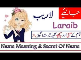 Laraib Name Meaning In Urdu Girl Name لاریب Youtube Names With Meaning Girl Names With Meaning Muslim Baby Names
