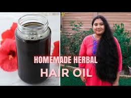 As an effective herbal oil for hair growth, you should use it sparingly. Homemade Herbal Hair Oil Natural Oil Boosts Hair Growth Subbu Cooks