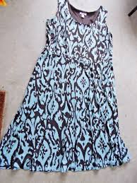 Clearance Ladies Aqua Black Slip On Dress By Dressbarn Plus Size 20w Dressbarn Black Slip Ons Fashion Women
