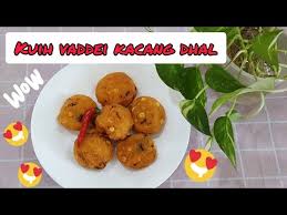 Today i made kuih kacang dhal. Kuih Vaddey Kacang Dhal Sedap Crispy Youtube