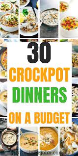 30 Quick Easy Crock Pot Meals You Can T Resist Juelzjohn Crockpot Recipes Easy Crockpot Recipes Cheap Quick Crockpot Meals