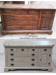 Drab Old Dresser To Darling Kitchen Island Maison Blanche Pecan With Dark Wax Love Kitchen Redo Kitchen Renovation Home Furnishings