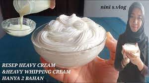 Kemudian kocok menggunakan mixer hingga mengembang dan jika. Cara Mudah Dan Murah Membuat Heavy Cream Dan Heavy Whipping Cream Hanya 2 Bahan Youtube