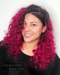The ultimate destination for your hair needs committed to advocating for proactive women's health and breast cancer awareness. Hot Pink Curly Hair Novocom Top