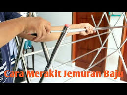 Pipa paralon diameter 3/4 ukuran 90 cm (5 buah) 3. Cara Merakit Jemuran Baju Youtube