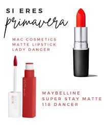 Qué labial rojo te favorece?