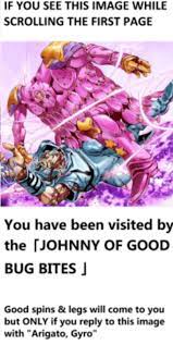 But dont tell to anyone johnny:ok gyro:robux the p2w tusk johnny:go die. Arigato Gyro Shitpostcrusaders