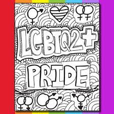 Check out our lgbt coloring pages selection for the very best in unique or custom, handmade pieces from our digital shops. Lgbtq Pride Zen Doodle Coloring Pages By Ms Artastic Tpt