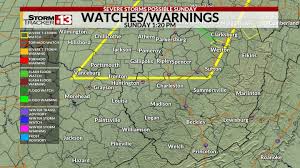 A severe thunderstorm watch (abbreviation: Severe Thunderstorm Watch For Sunday Afternoon And Evening Wowk 13 News