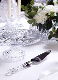 A waterford crystal champagne bucket, 18.5cm high, a victorian cut and acid etched goblet, 17.5cm high, a waterford water jug, 16cm high, a waterford sundae bowl, 9cm high, a marquis crystal flower bowl, five waterford crystal animals, to include bear, frog, duck, butterfly, dog and a villeroy & boch bunny (qty.)condition report: Waterford Crystal Lismore Offset Pie Server Coslab Uk