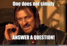 We did not find results for: Meme One Does Not Simply Answer A Question All Templates Meme Arsenal Com