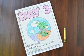 These alphabet coloring sheets will help little ones identify uppercase and lowercase versions of each letter. Creation Coloring Pages Help Kids Learn The Story Mary Martha Mama