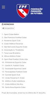 Todos os campeões estaduais da segunda divisão do futebol paranaense, curiosidades e escudo dos maiores vencedores. Futebol Alternativo Tv On Twitter Confirmado Pela Fpf Que Na Edicao De 2020 Da Segunda Divisao Do Campeonato Paraense 18 Clubes Estarao Disputando Duas Vagas Na Elite Em 2021 A Segundona Esta