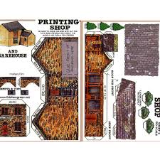 Paper Model House Papercraft House 3d Paper Model Etsy In 2020 Paper Models House Paper Models 3d Paper