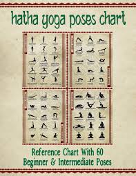 This is the sequence of the ashtanga as taught by. Hatha Yoga Poses Chart 60 Common Yoga Poses And Their Names A Reference Guide To Yoga Asanas Postures 8 5 X 11 Full Color 4 Panel Pamphlet The Mindful Word 9781988245638 Amazon Com Books