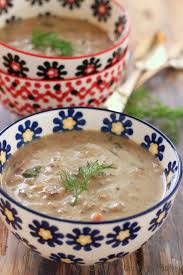 Polish Mushroom Soup Recipe Polish Recipes Stuffed Mushrooms Polish Soup