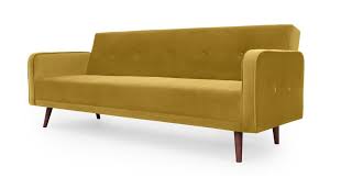 Chou Slaapbank Vintage Goud Fluweel Sofa Bed Vintage Sofa Bed Velvet Couch Living Room