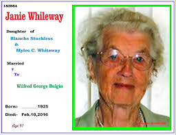 Buckie Got It....James Percy Williams was called home to glory