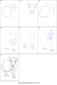 How To Draw A Yak Printable Step By Step Drawing Sheet Drawingtutorials101 Com Let`s learn how to draw a yak. how to draw a yak printable step by