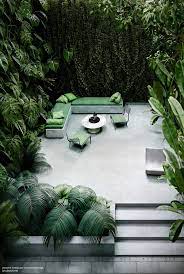 Beautiful Computer Generated Images Ii Tropical Garden On Behance Beautiful Outdoor Spaces Landscape Design Backyard