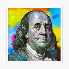 All About The Benjamins Stickers for Sale