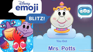 Disney Emoji Blitz Big New Update And Unlocking Mrs Potts Youtube